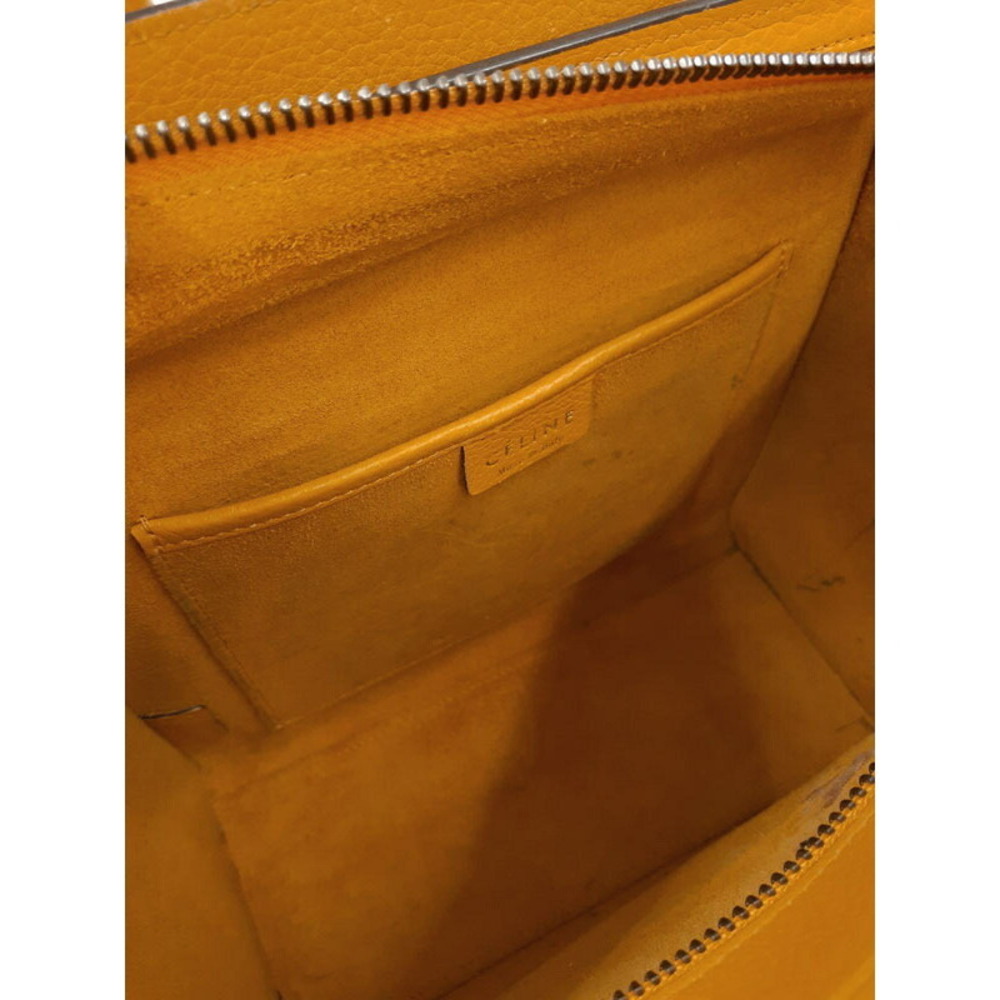 Celine Shopper Leather Shoulder Bag - Picture 8 of 9
